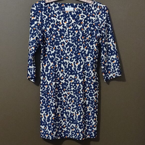 Jude Connally 3/4 Sleeve Leopard Jude Cloth Dress SIZE SMALL - Picture 1 of 4